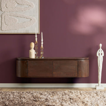 TV Unit – Mango Wood, Metal Frame, Modern Design – Excellent | Starfurn