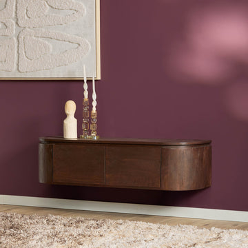 TV Unit – Mango Wood, Metal Frame, Modern Design – Excellent | Starfurn