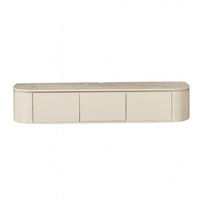 TV Cabinet – Modern Design, Sand Color, Mango Wood – Excellent | Starfurn