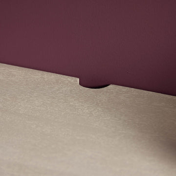 TV-Möbel - Mangoholz Sand, Schwebendes Design, Fünf Türen, 280 cm – Excellent | Starfurn