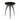 Couchtisch – Schwarzes Aluminium, Runde Form, Dreibein Gestell – Elze | Starfurn