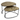 Couchtisch – Aluminium Tischplatten, Metallgestell, Geschwungenes Design – Filou | Starfurn