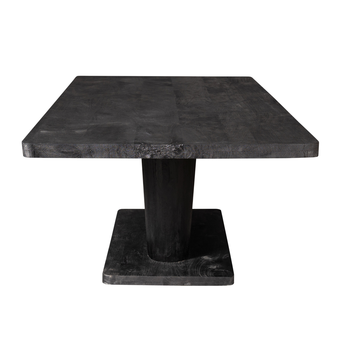 Esszimmertisch – Schwarzes Mangoholz, Robuste Konstruktion, Modernes Design 240 cm – Voco | Starfurn