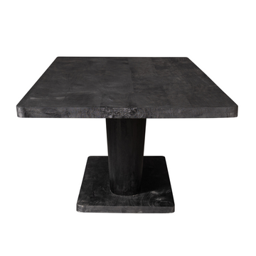 Esszimmertisch – Schwarzes Mangoholz, Robuste Konstruktion, Modernes Design 240 cm – Voco | Starfurn