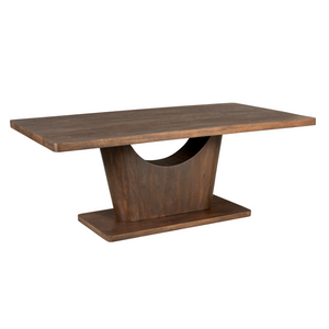 Dining table – Brown surface, Mango wood material, Modern design – Voco | Starfurn