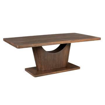 Dining Table – Rectangular Design, Mango Wood, Solid Frame – Voco | Starfurn