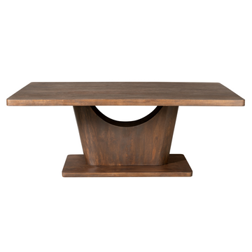 Dining Table – Rectangular Design, Mango Wood, Solid Frame – Voco | Starfurn