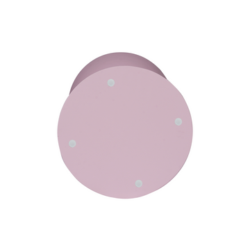 Beistelltisch - Mangoholz Rosa, Runde Form, Kompaktes Design – Abbey | Starfurn