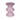 Beistelltisch – Mangoholz, Rosa Finish, Skulpturales Design, Kompakt Akzent – Abel | Starfurn