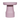 Beistelltisch - Mangoholz Rosa, Runde Form, Trommel Design – Drum | Starfurn