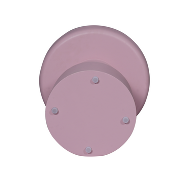 Side Table – Pink Top, Mango Wood Material, Round Design – Drum | Starfurn