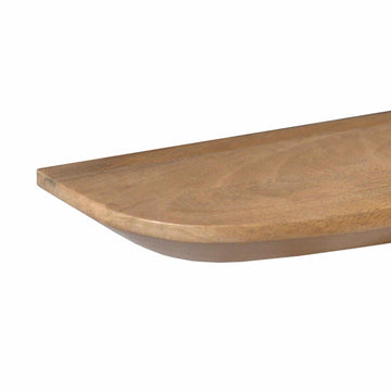 Wandregal – Mangoholz Konstruktion, Natürliche Oberfläche, Mehrteiliges Design – Gusta | Starfurn