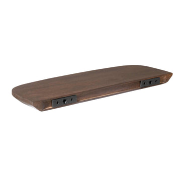 Wall Shelf – Brown Mango Wood, Modern Design, Set of 3 – Gusta | Starfurn
