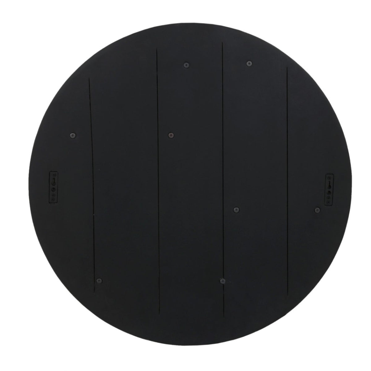 Wall Shelf – Mango Wood Construction, Black Finish, Wall Mount Design – Lena | Starfurn