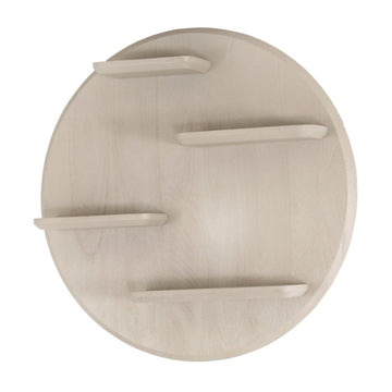 Wall Shelf – Mango Wood Construction, Sandblasted Finish, Wall-Mounted Design – Lena | Starfurn
