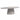 Dining Table – Taupe Tone, Oval Shape, Vertical Slats – Solana | Starfurn