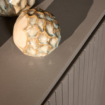 Sideboard – Taupe Oberfläche, Mangoholz Material, Modernes Design – Solana | Starfurn