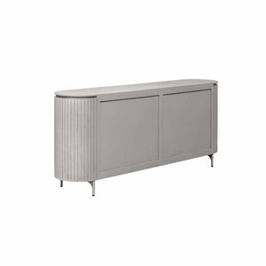 Sideboard – Taupe Finish, Mango Wood Material, Modern Design – Solana | Starfurn