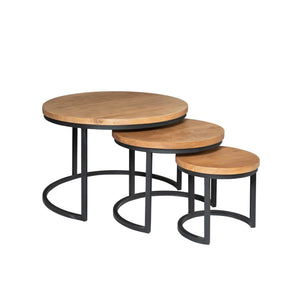 Coffee Table – Natural Surface, Mango Wood Material, Modern Design – Dakota | Starfurn