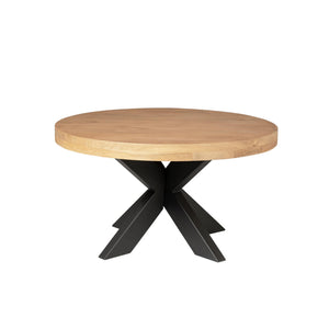 Couchtisch – Mangoholz, Metallgestell, Naturfinish – Dakota | Starfurn