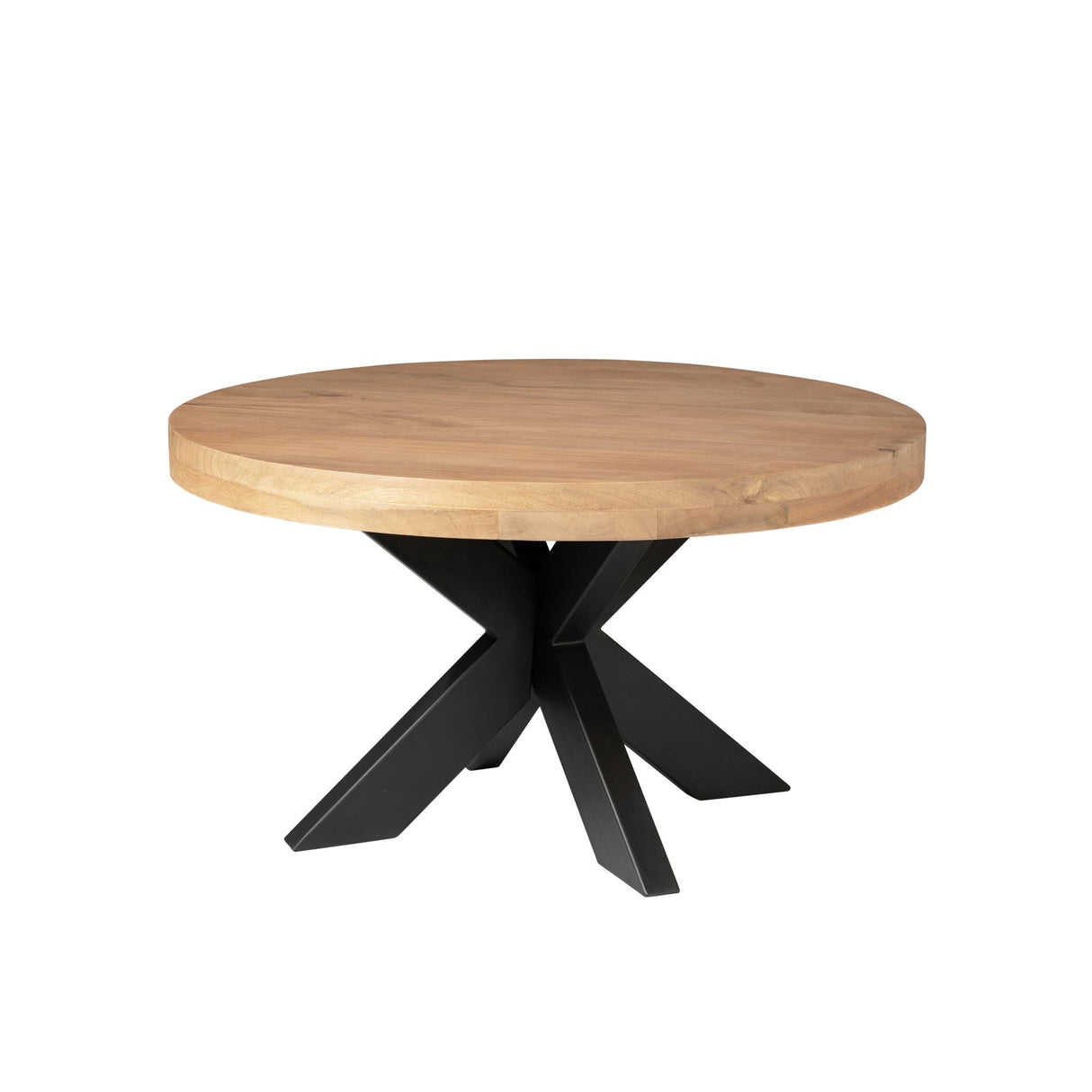 Couchtisch – Mangoholz, Metallgestell, Naturfinish – Dakota | Starfurn