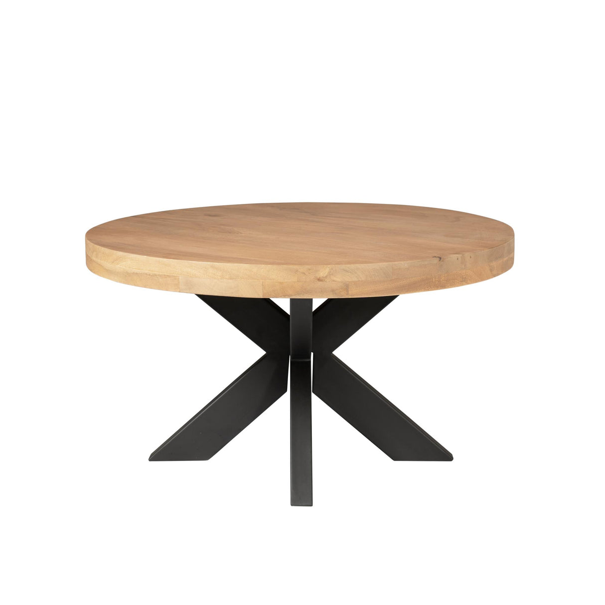 Couchtisch – Mangoholz, Metallgestell, Naturfinish – Dakota | Starfurn