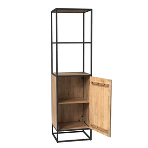Bücherregal – Natürliche Oberfläche, Mangoholz Material, Modernes Design – Dakota | Starfurn