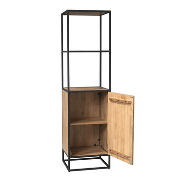 Bücherregal – Natürliche Oberfläche, Mangoholz Material, Modernes Design – Dakota | Starfurn