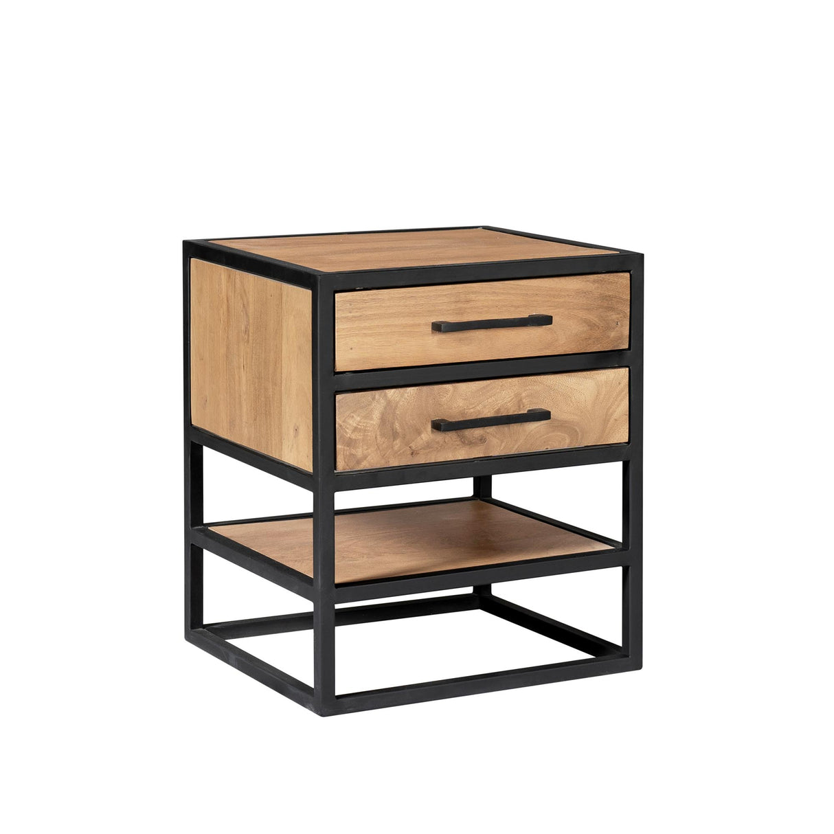 Beistelltisch – Natürliche Oberfläche, Mangoholz Material, Modernes Design - Dakota | Starfurn