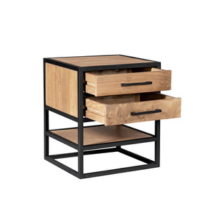 Beistelltisch – Natürliche Oberfläche, Mangoholz Material, Modernes Design - Dakota | Starfurn