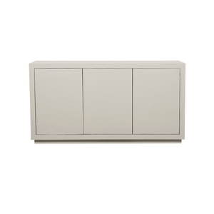 Sideboard – Mangoholz, Sand-Finish, Push-to-Open-Türen – Brussel | Starfurn