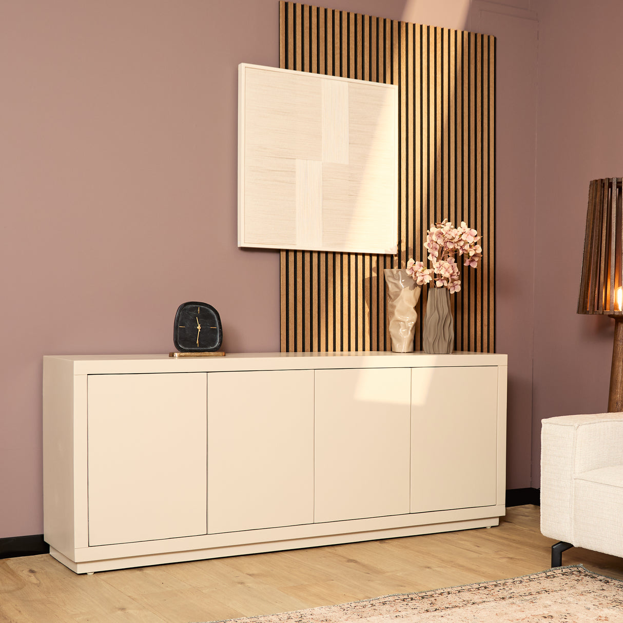 Sideboard – Mango Wood, Generous Design, Modern Look – Brussels | Starfurn