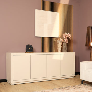 Sideboard – Mangoholz, Großzügiges Design, Modernes Erscheinungsbild – Brussel | Starfurn