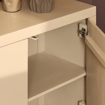 Sideboard – Mangoholz, Großzügiges Design, Modernes Erscheinungsbild – Brussel | Starfurn