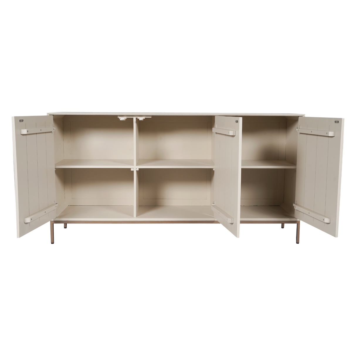 Sideboard – Sand-Colored Surface, Mango Wood Material, Modern Design – Madison | Starfurn