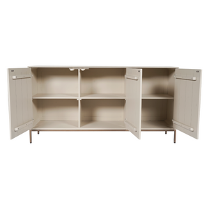 Sideboard – Sand-Colored Surface, Mango Wood Material, Modern Design – Madison | Starfurn