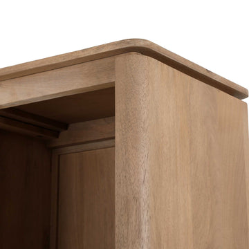 Bücherregal – FSC Massives Mangoholz, Natur Finish, Offenes XL Regalsystem, XL  - Dallas | Starfurn