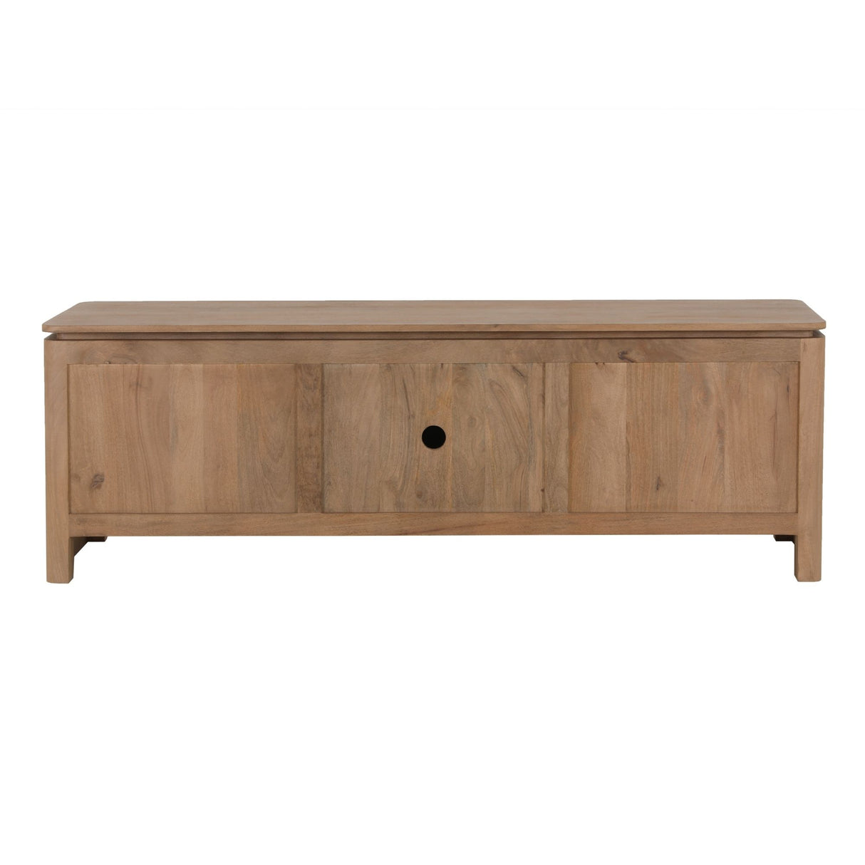 TV-Möbel – FSC Massives Mangoholz, Natur Finish, Modern Holz Design - Dallas | Starfurn