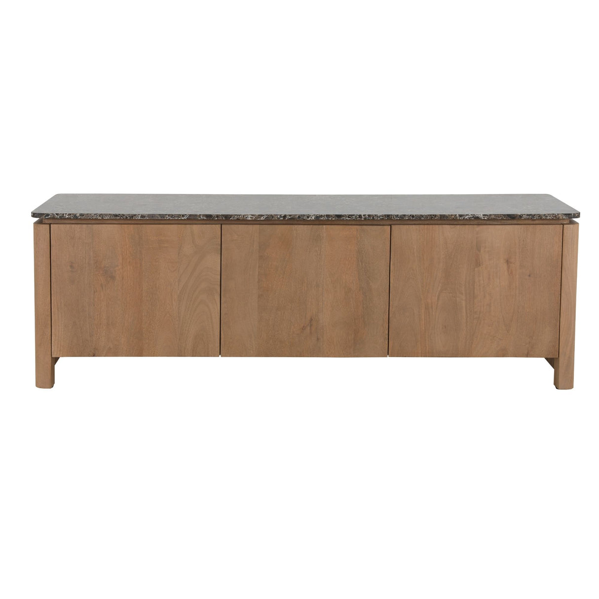 TV-Möbel – FSC Massives Mangoholz, Natur Finish, Modern Holz Design - Dallas | Starfurn
