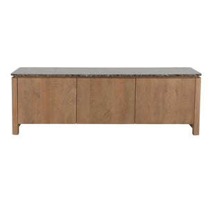 TV-Möbel – FSC Massives Mangoholz, Natur Finish, Modern Holz Design - Dallas | Starfurn