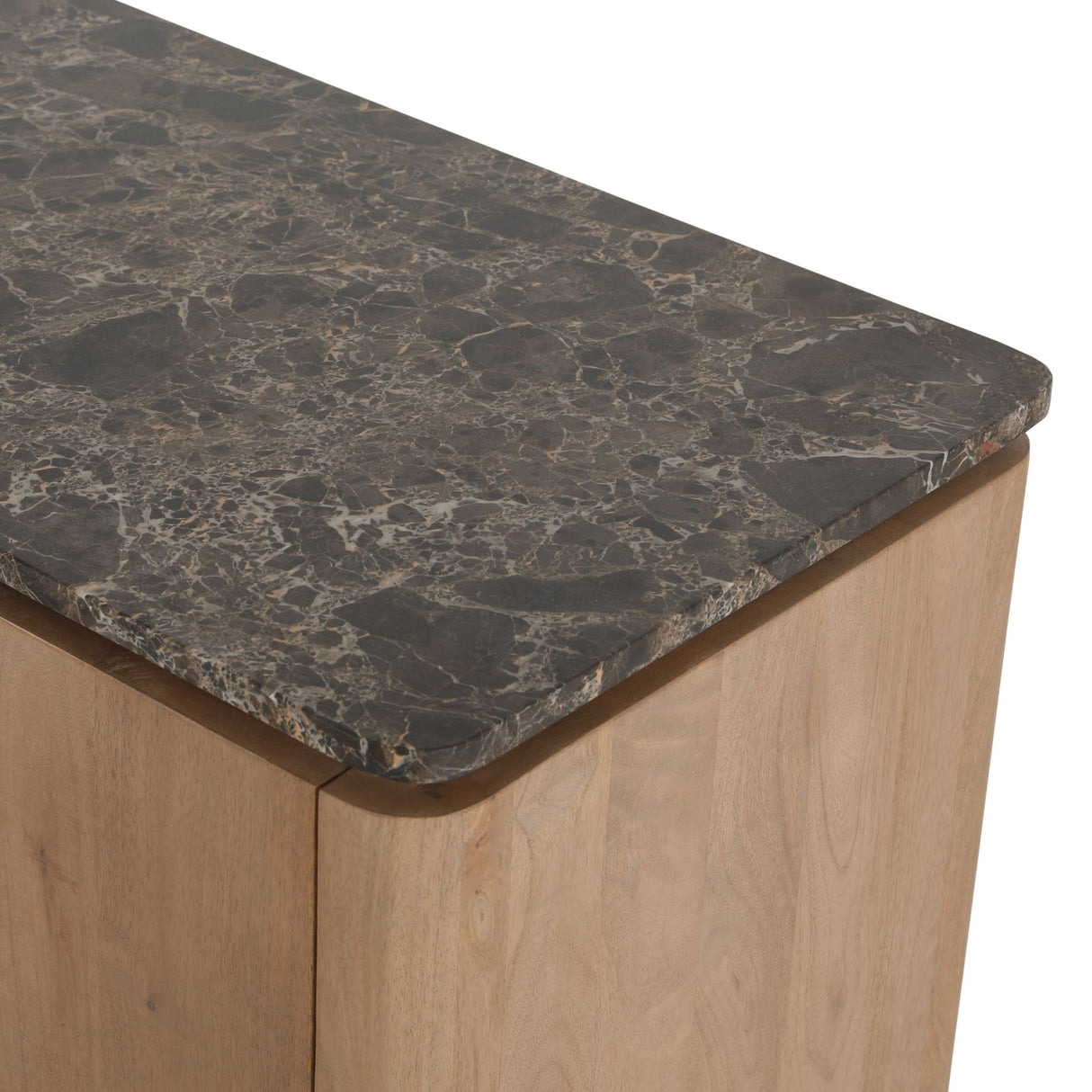 TV-Möbel – FSC Massives Mangoholz, Natur Finish, Modern Holz Design - Dallas | Starfurn
