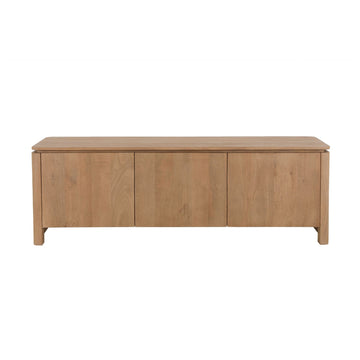 TV-Möbel – FSC Massives Mangoholz, Natur Finish, Modern Holz Design - Dallas | Starfurn