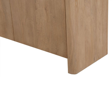 TV-Möbel – FSC Massives Mangoholz, Natur Finish, Modern Holz Design - Dallas | Starfurn