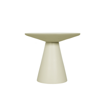 Couchtisch – Mangoholz, Sandfarbe, Einzigartiges Rundes Design – Bellis | Starfurn
