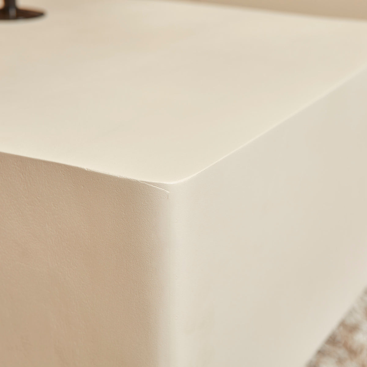 Coffee Table – Mango Wood, Sand Color, Stacked Square Shape – Saya | Starfurn