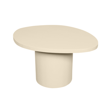 Couchtisch – Mangoholz, Sand-Finish, Runde Form, 2er-Set – Mirre | Starfurn