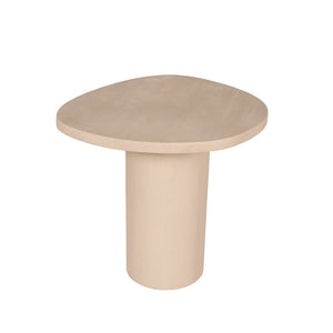 Coffee Table - Sand Finish, Mango Wood, Round Shape – Mirre | Starfurn