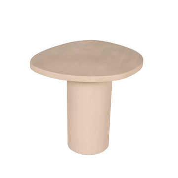Couchtisch – Mangoholz, Sand-Finish, Runde Form, 2er-Set – Mirre | Starfurn