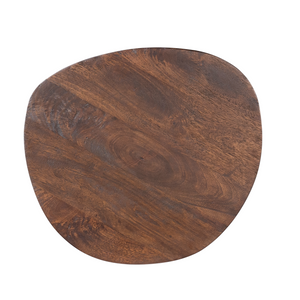 Coffee table – Mango wood, Brown color, Round shape – Mirre | Starfurn