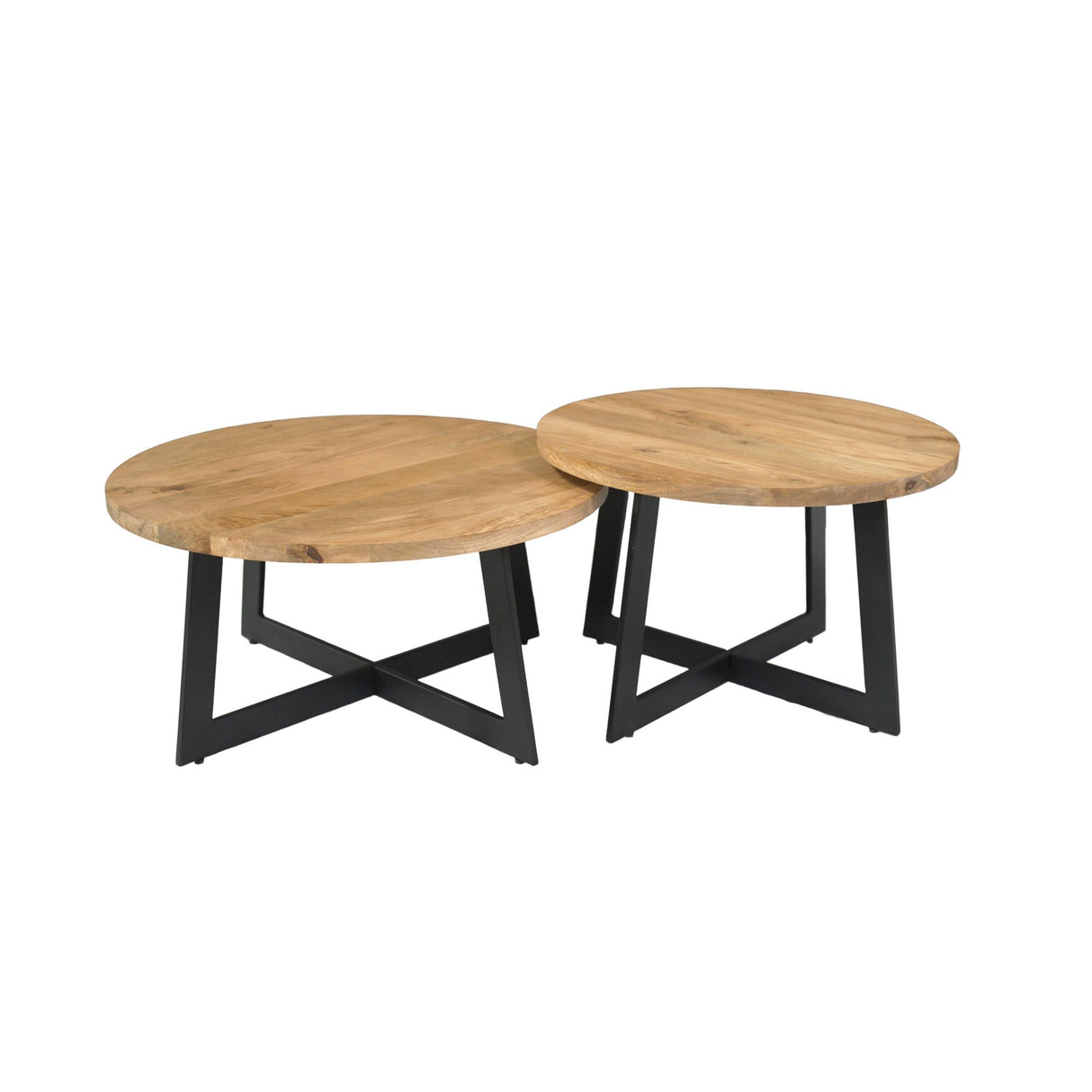 Couchtisch – Natürliche Oberfläche, Mangoholz Material, Modernes Design - Atlanta | Starfurn